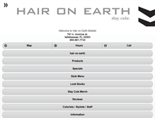 Tablet Screenshot of haironearth.info